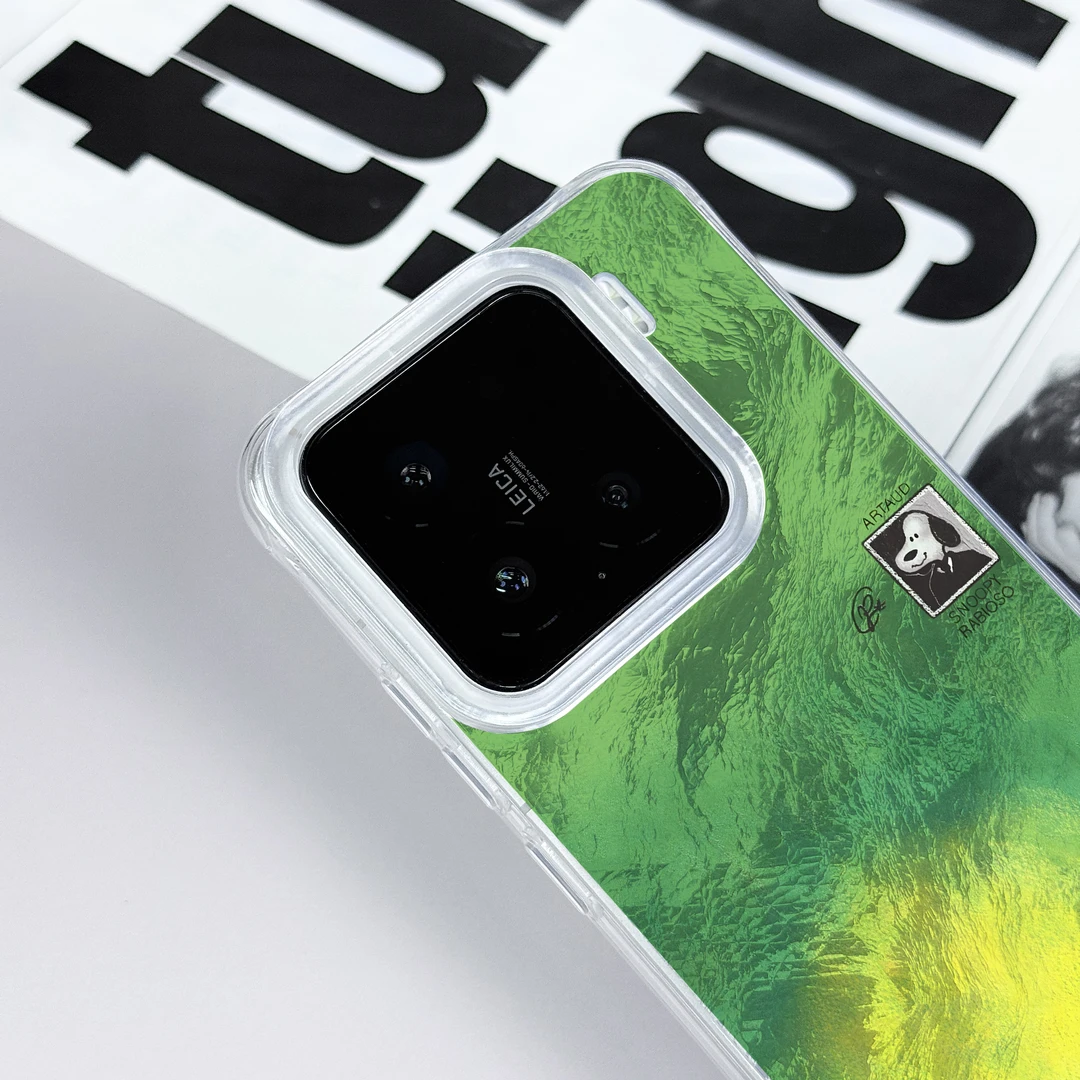 夏日感适用苹果16小米15华为艺术手机壳oppovivo一加iqoo魅族防摔