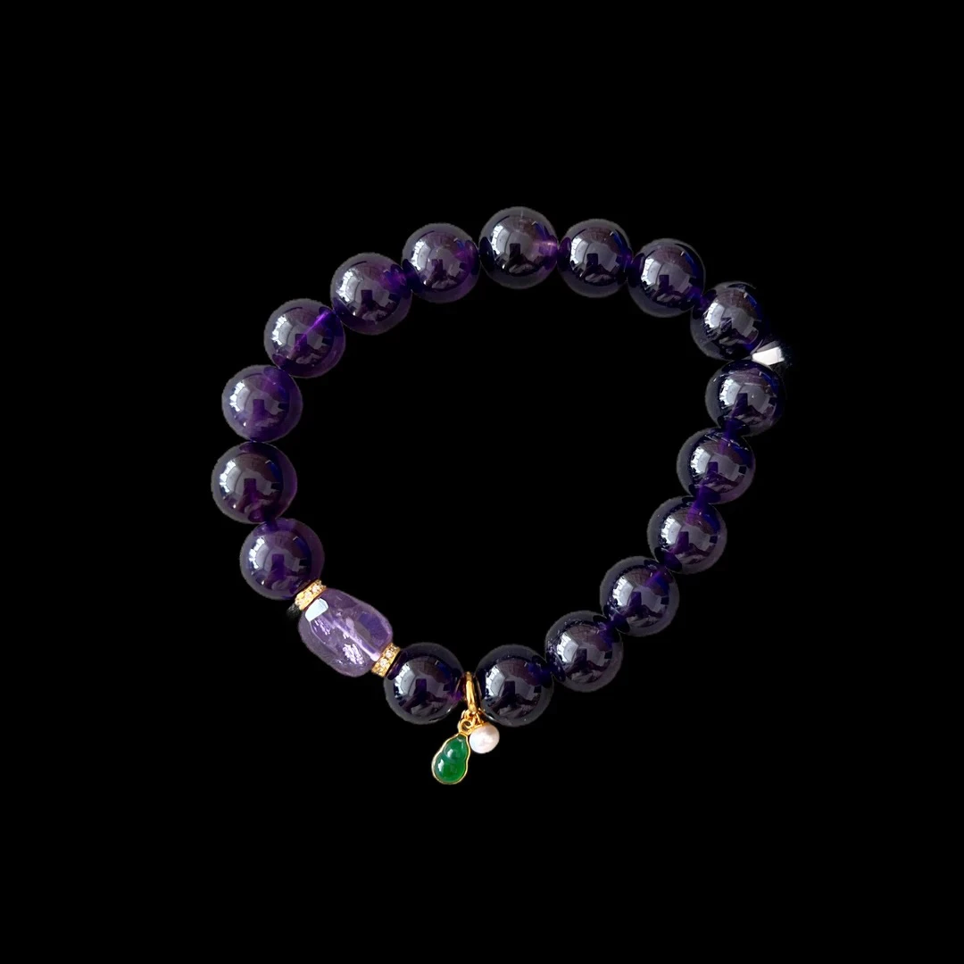 A0293《聚鑫中古》紫水晶手串多样性发一