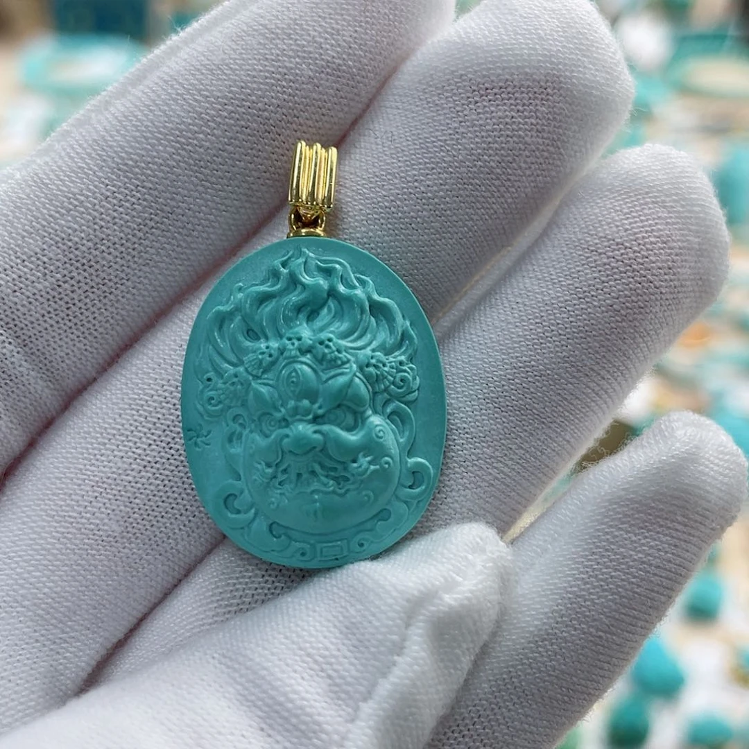 绿松石珠宝奇石未镶嵌