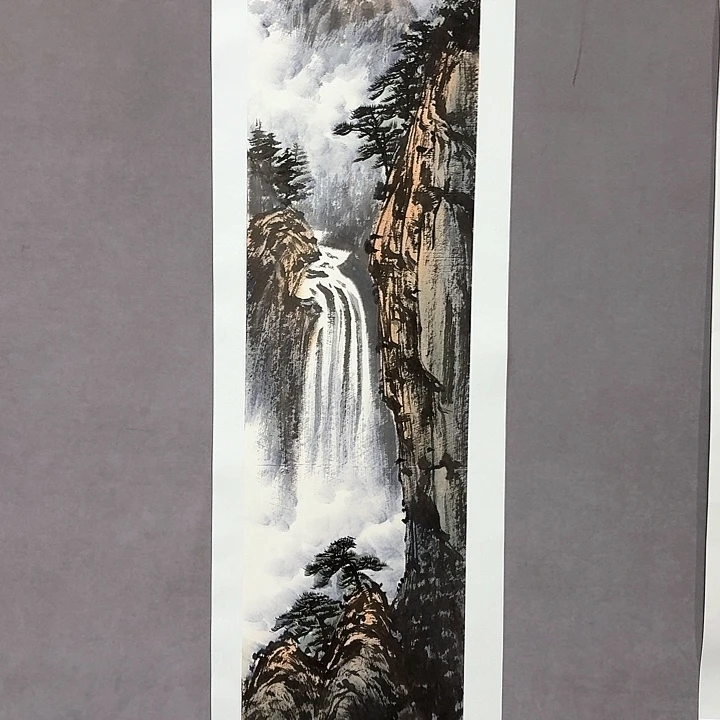 国画亲笔手绘放心去藏