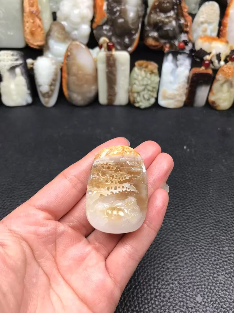 和田玉佛，实物漂亮