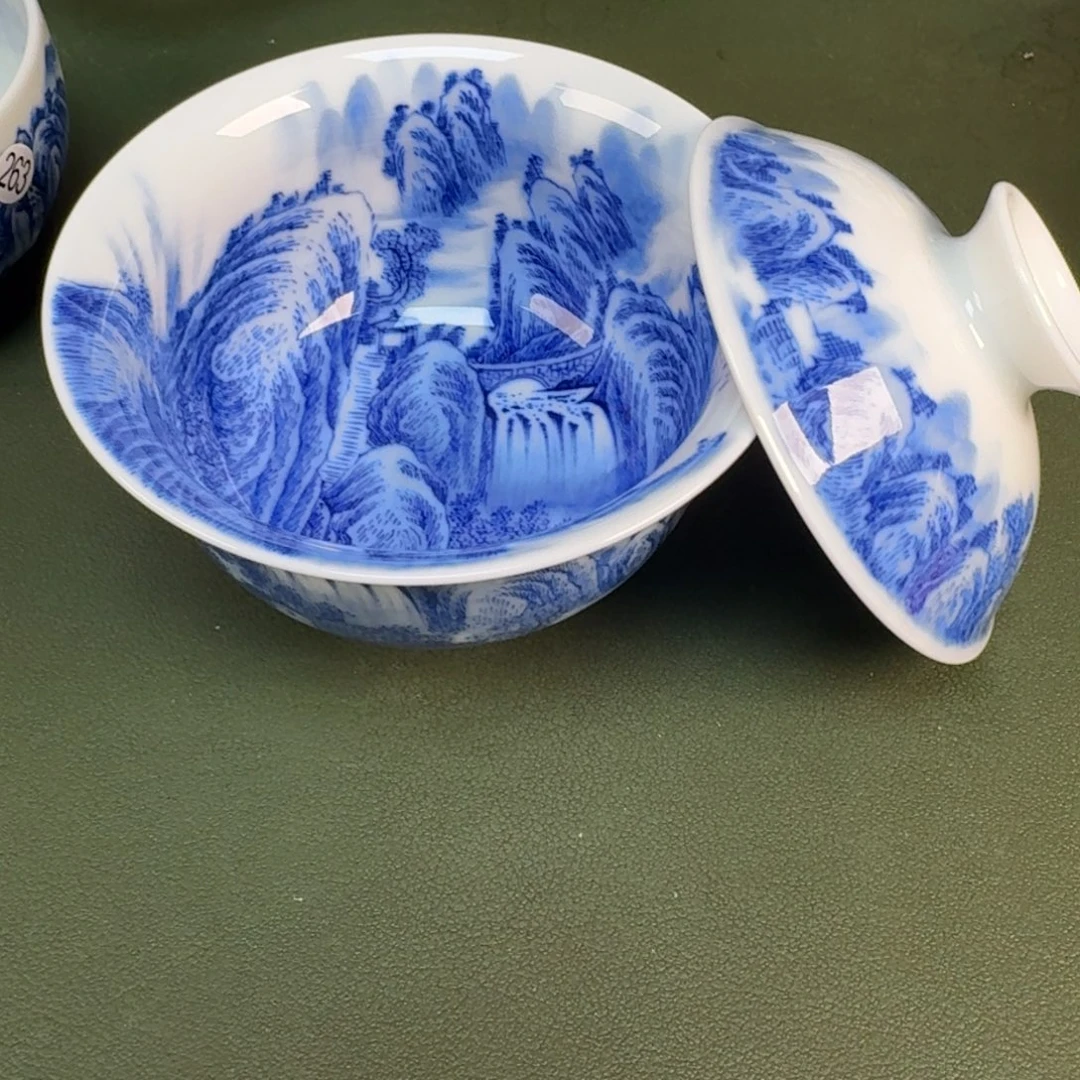陶景德镇纯手绘茶具圆圆230