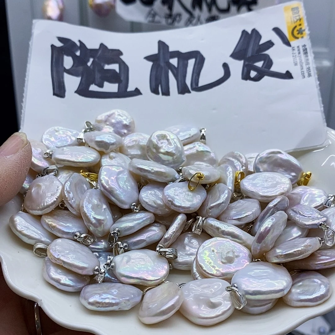 颈饰合金淡水珍珠