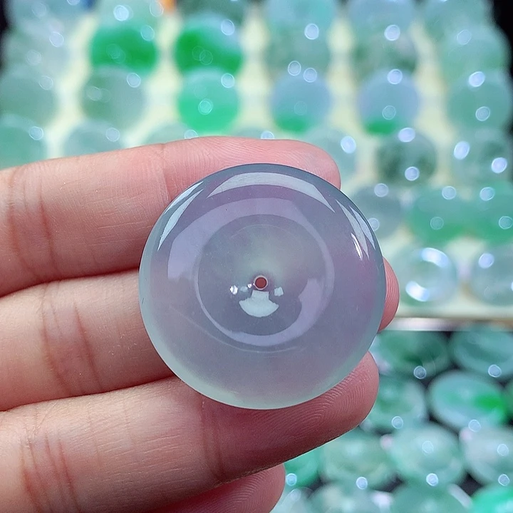 翡翠未镶嵌吊坠(不含链)30.0，5.8
