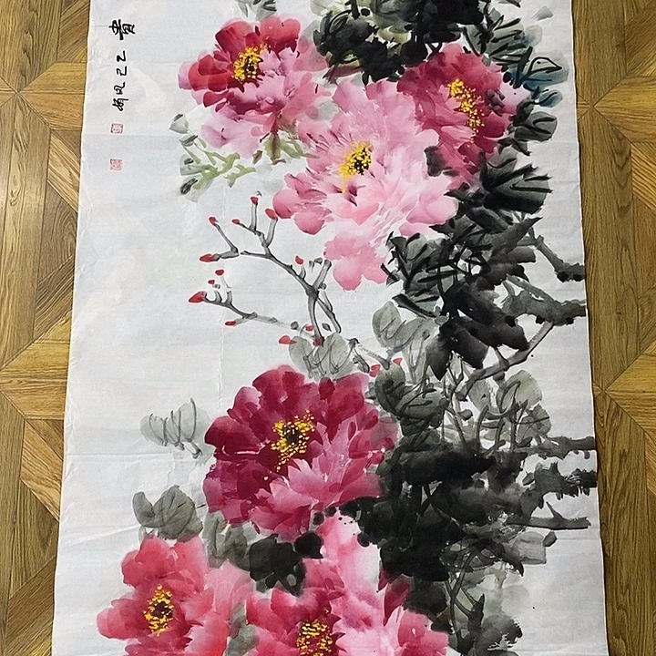四尺牡丹。花开富贵