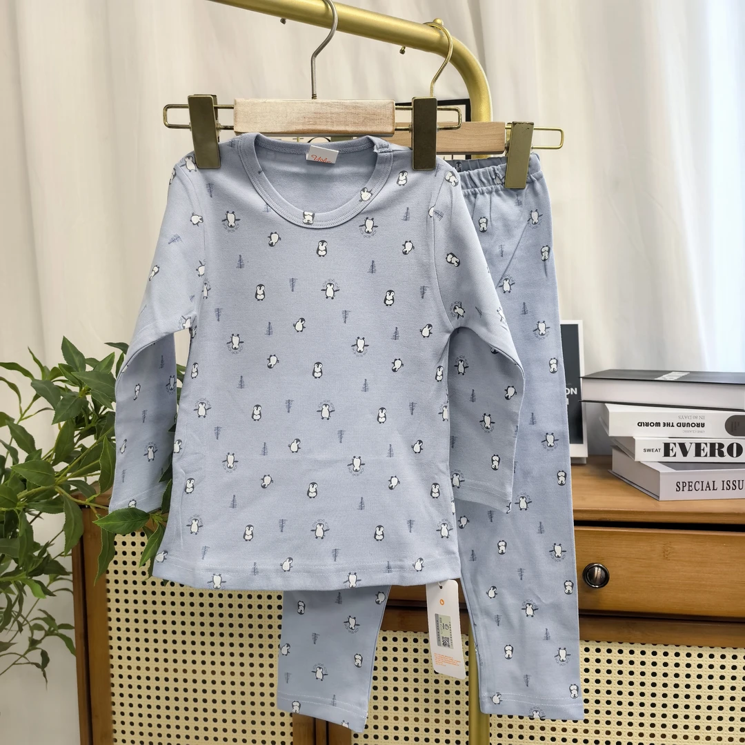 儿童内衣秋衣套装男童女童睡衣家居服MMR1050