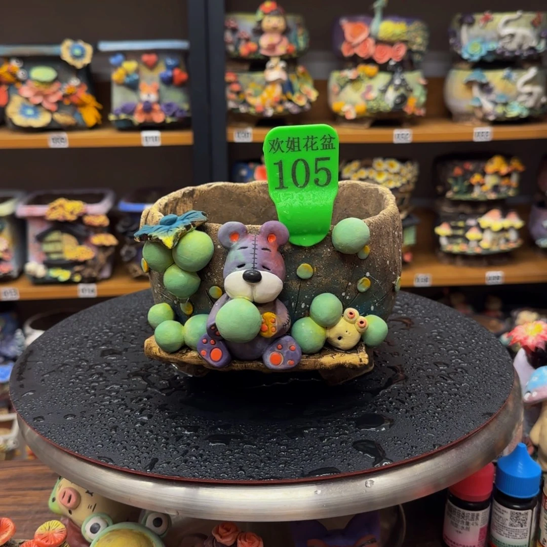 【闪购商品】粗陶手捏