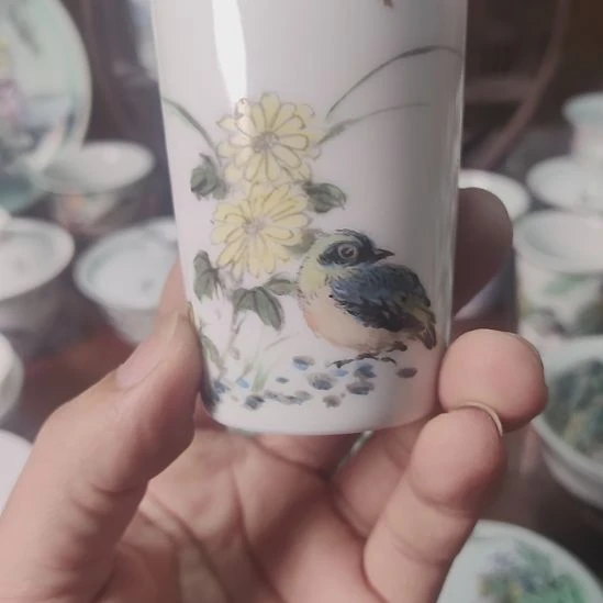戴玉衡手绘陶瓷杯子