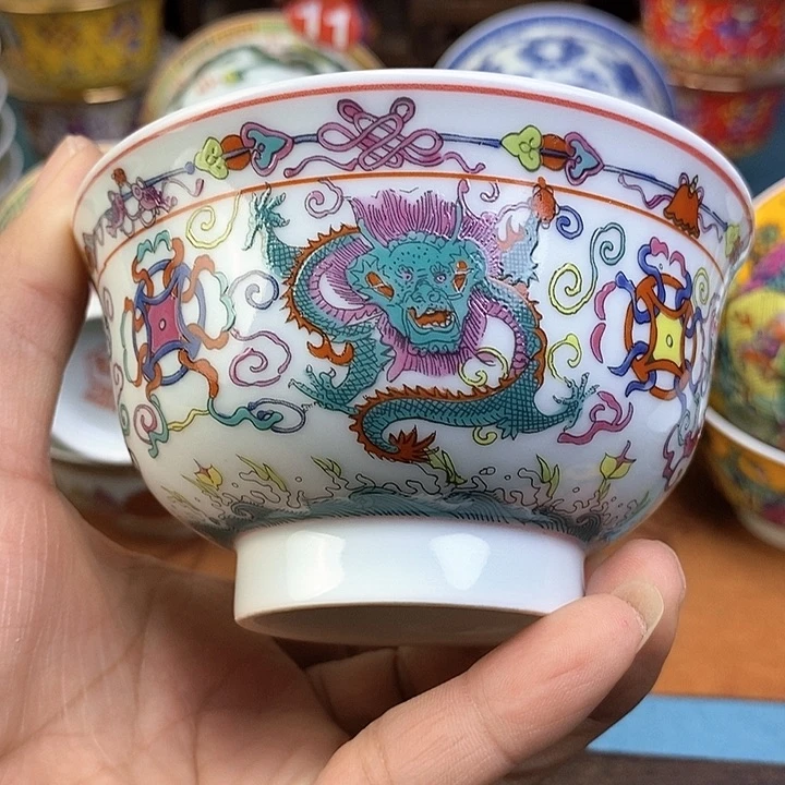 景德镇陶瓷藏式茶碗