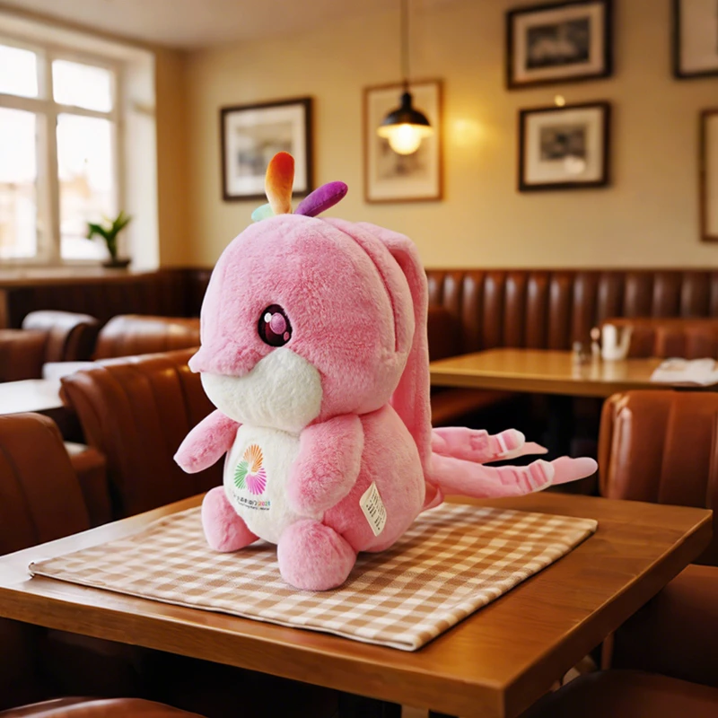 全运会官方正品.乐融融背包吉祥物玩偶公仔毛绒玩具玩偶30cm