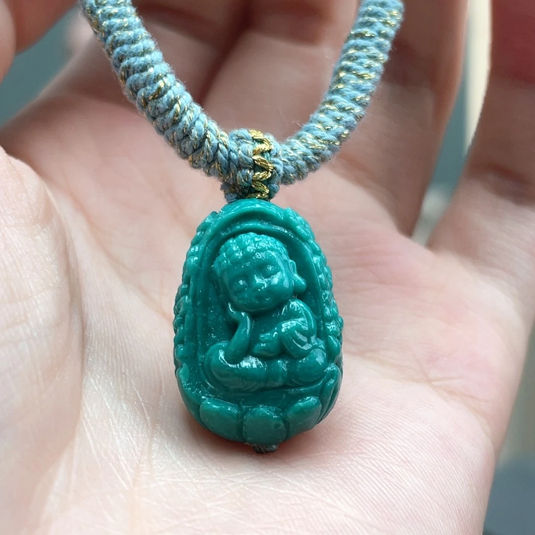 未镶嵌绿松石颈饰