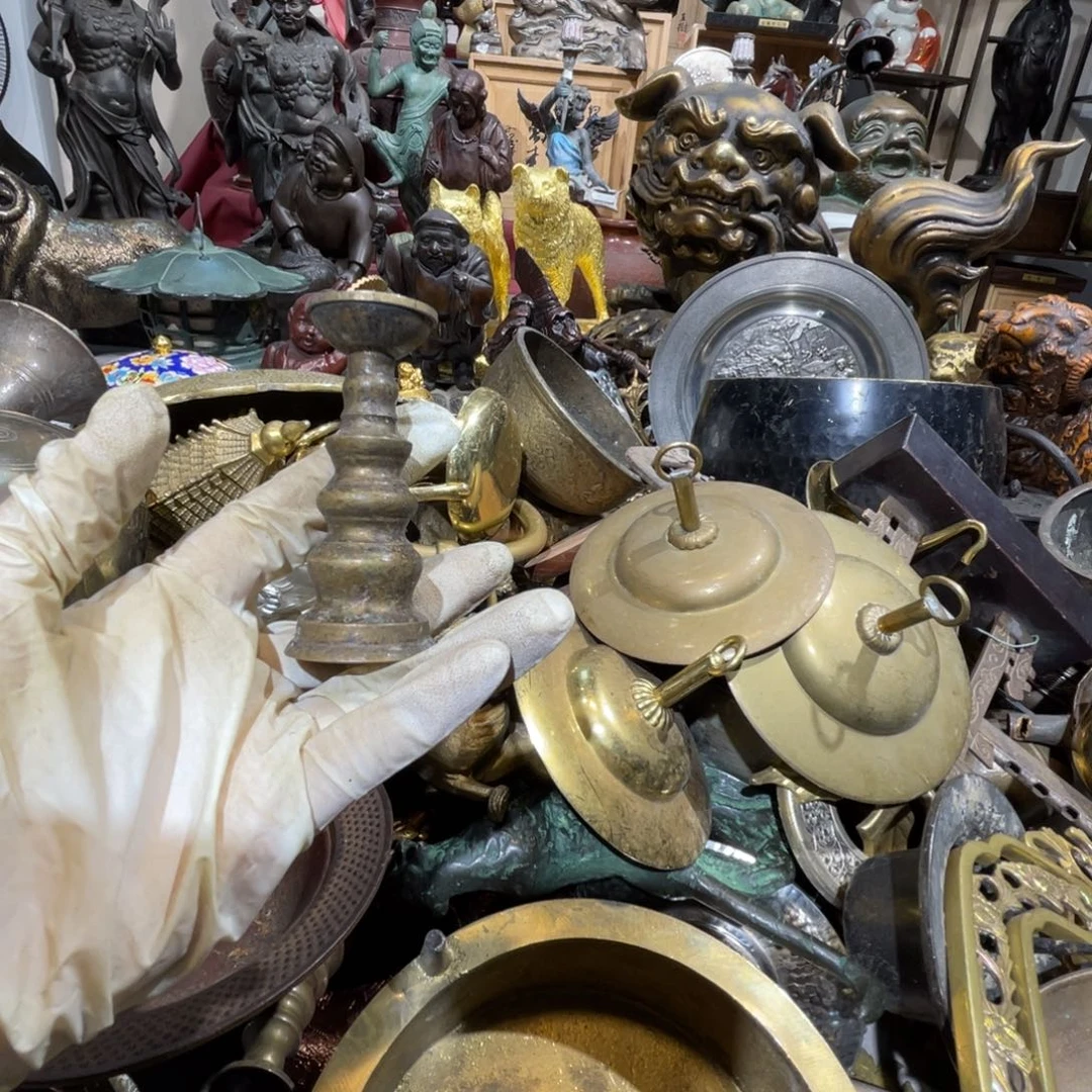 大阪回流铜器摆件48