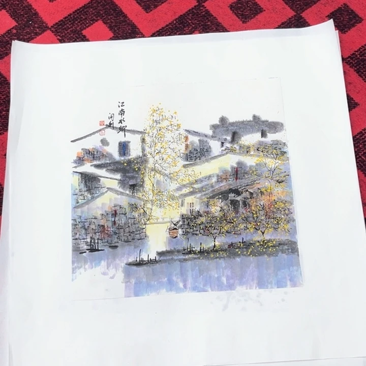 国画42/42纯手绘国画作品