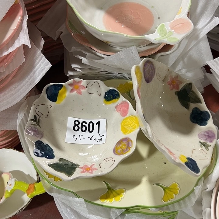 陶外贸陶瓷微瑕面8601