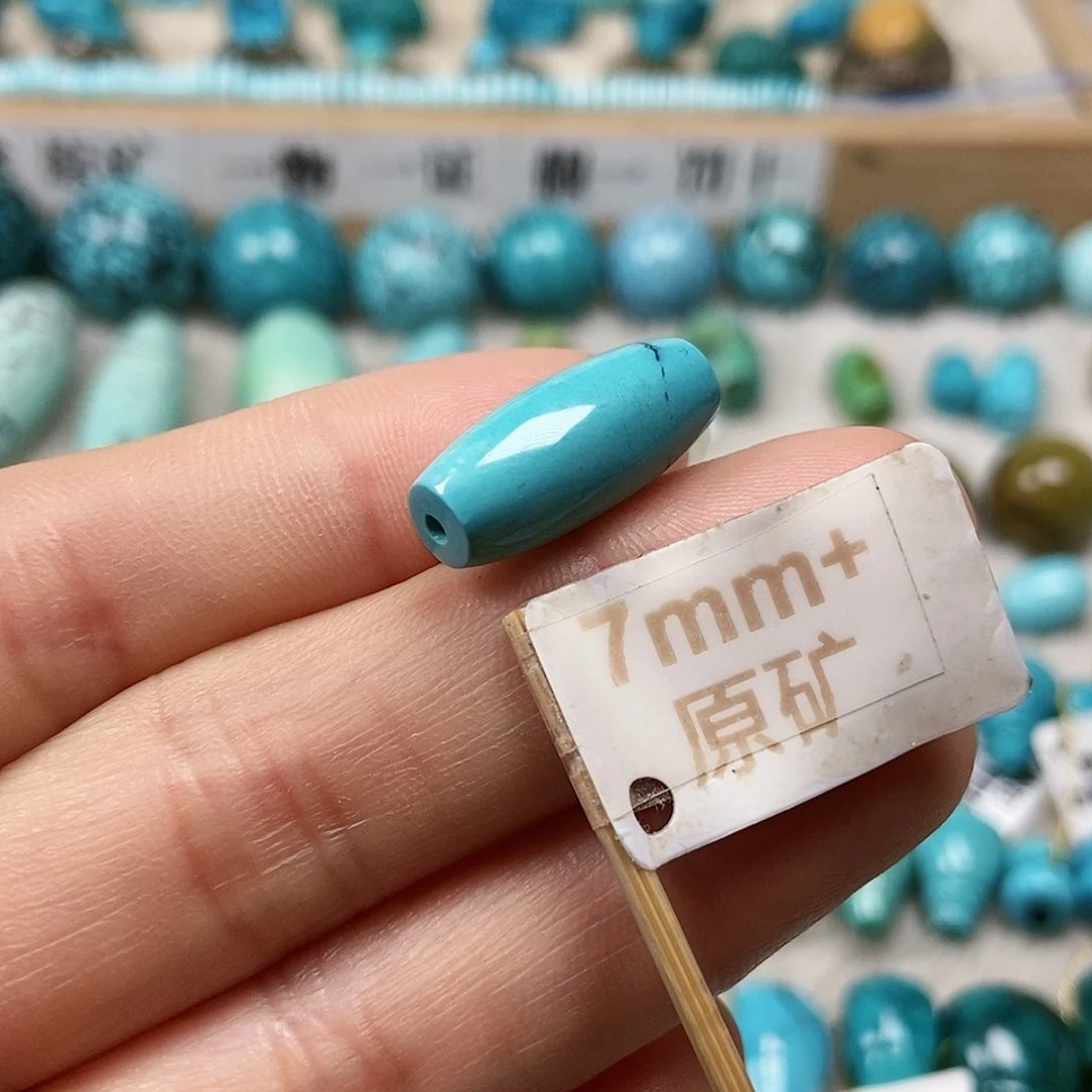 未镶嵌绿松石珠宝半成品
