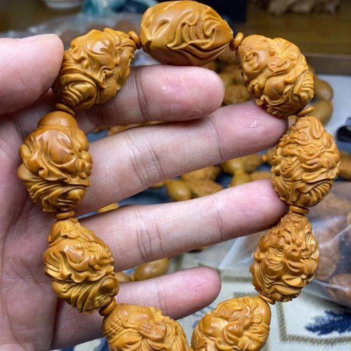 橄榄核手串/手链橄榄核雕工艺手串
