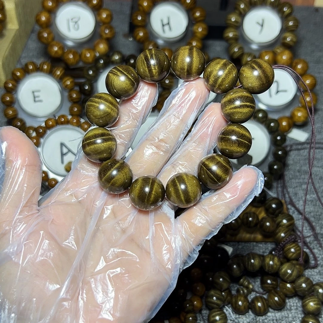 阴沉木手串/手链阴沉2.0西瓜波