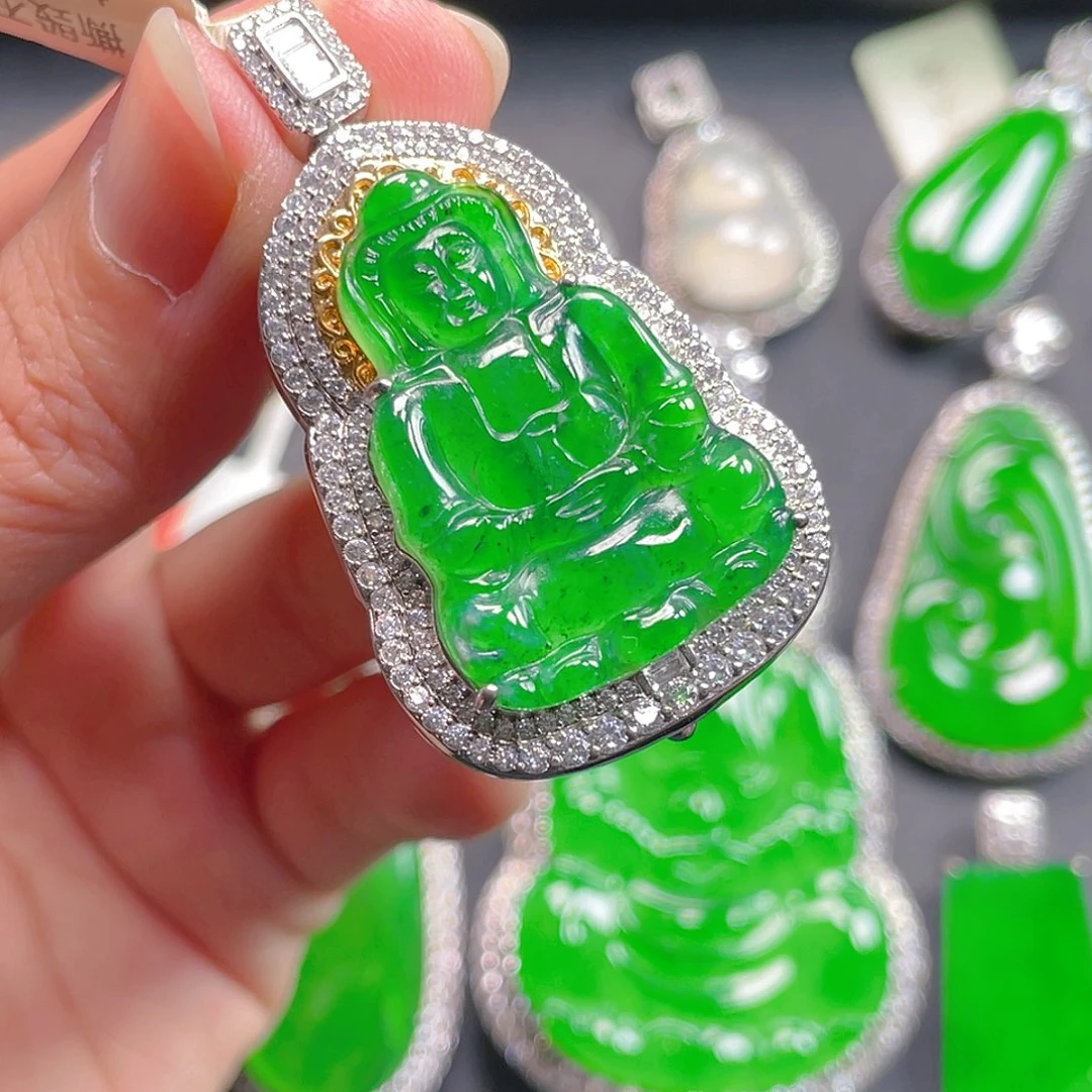 吊坠(不含链)未镶嵌翡翠