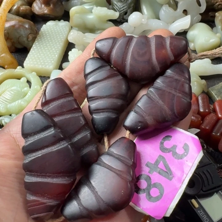 玛瑙/玉髓颈饰合金