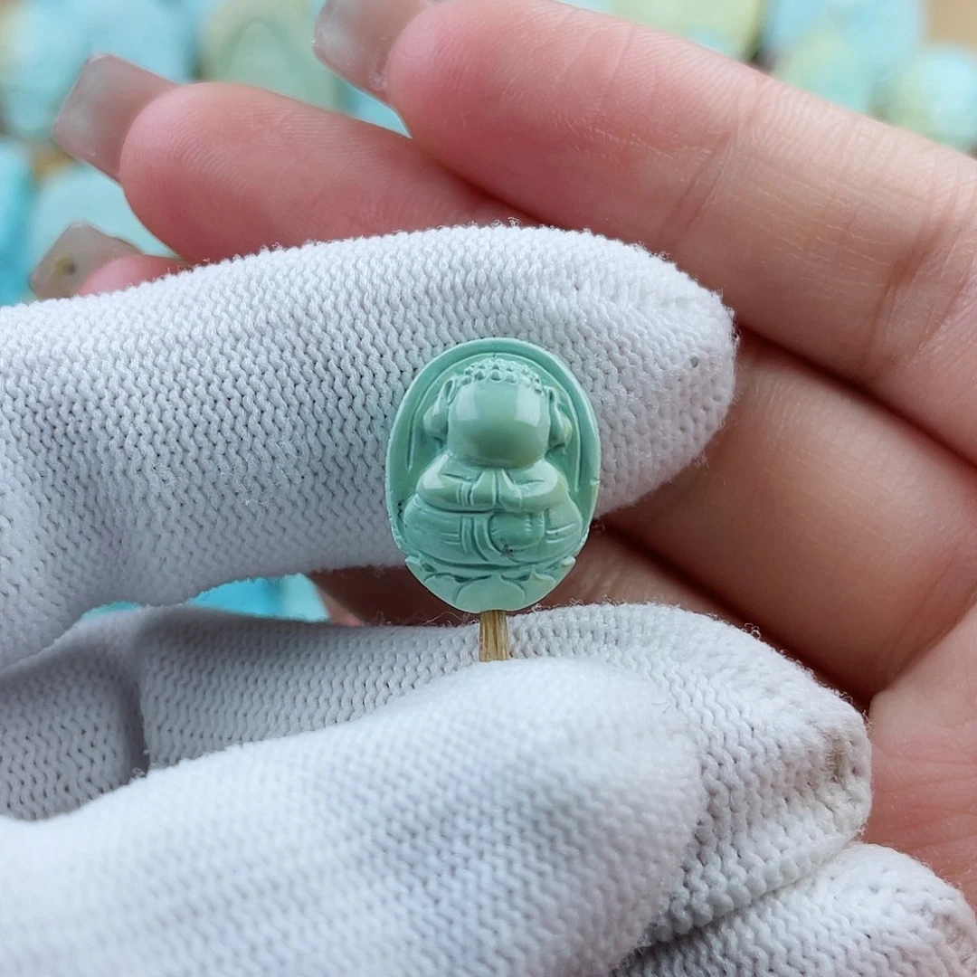 未镶嵌绿松石珠宝奇石