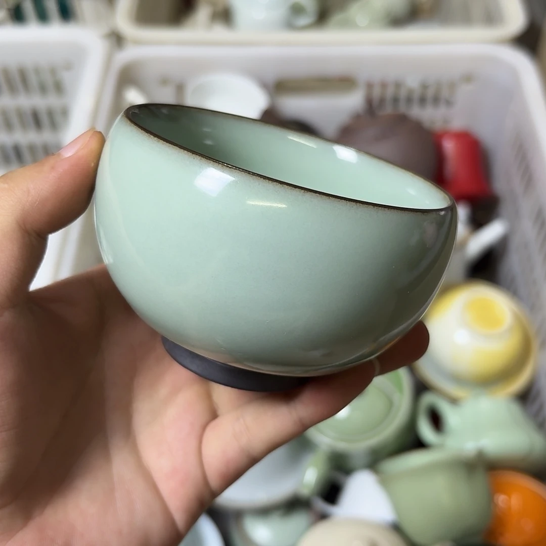 姥***戏紫砂微瑕茶具介意的不要下单