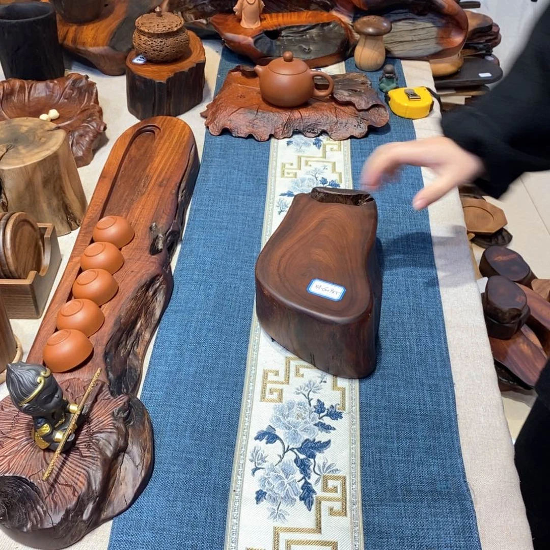 缅甸花梨木加厚底座