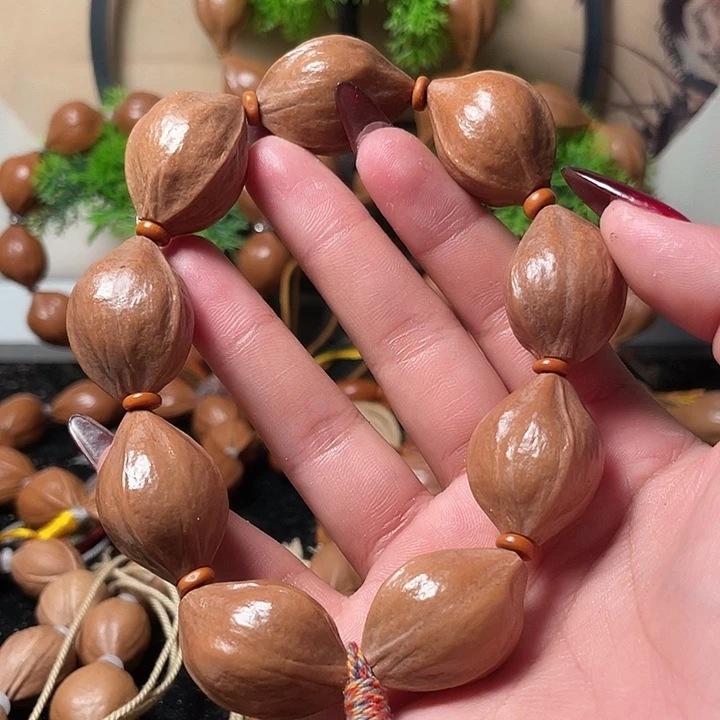 橄榄核手串/手链2.0素串子弹9