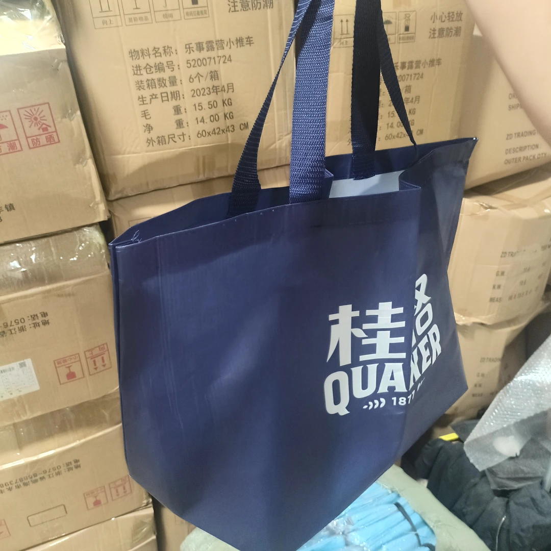 品牌定制大号丽新布环保购物袋手提袋