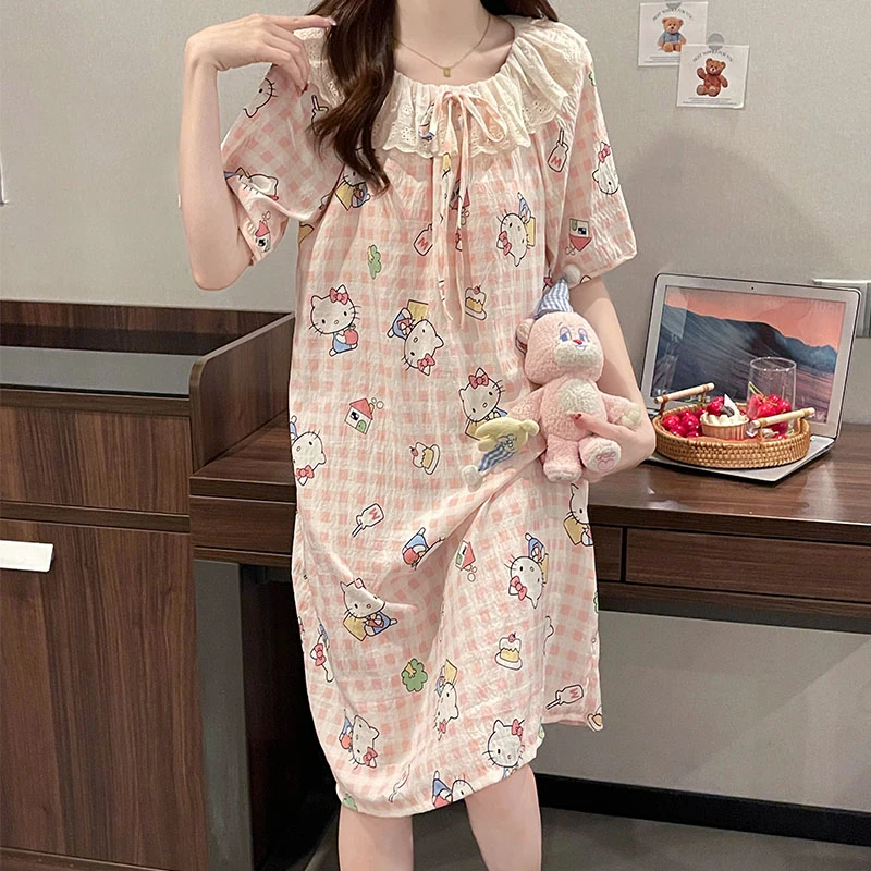（B801-B830） 短袖短裤睡衣女夏季2025新款夏款可爱家居服可外穿
