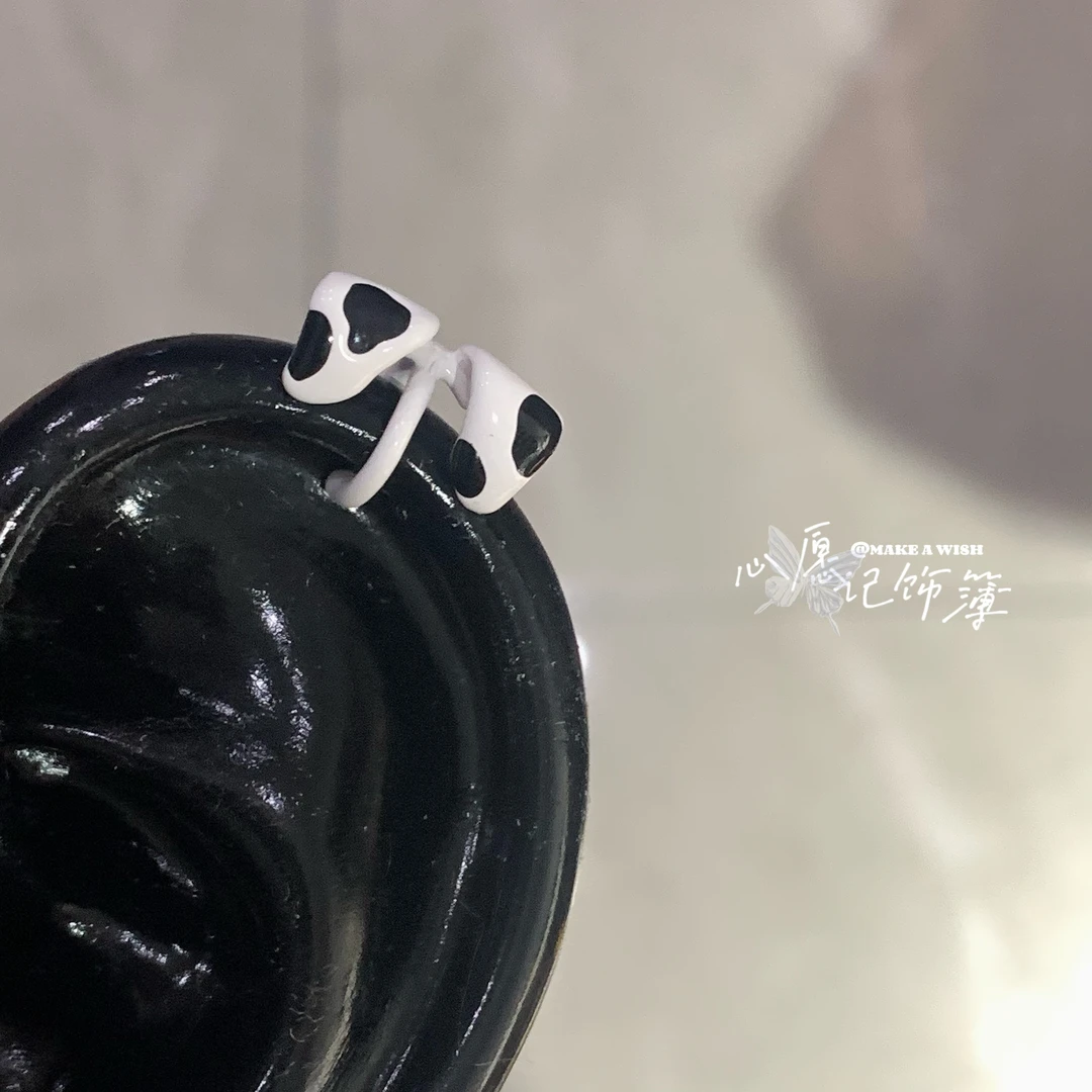 钛钢耳饰 MAW 狗狗教耳轮夹/「原创设计」小狗耳轮耳夹