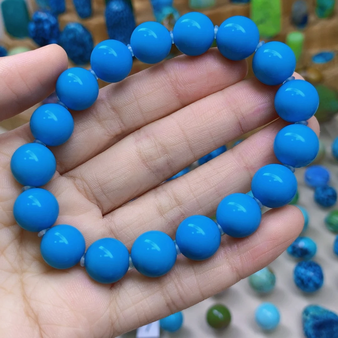 绿松石未镶嵌三彩随行