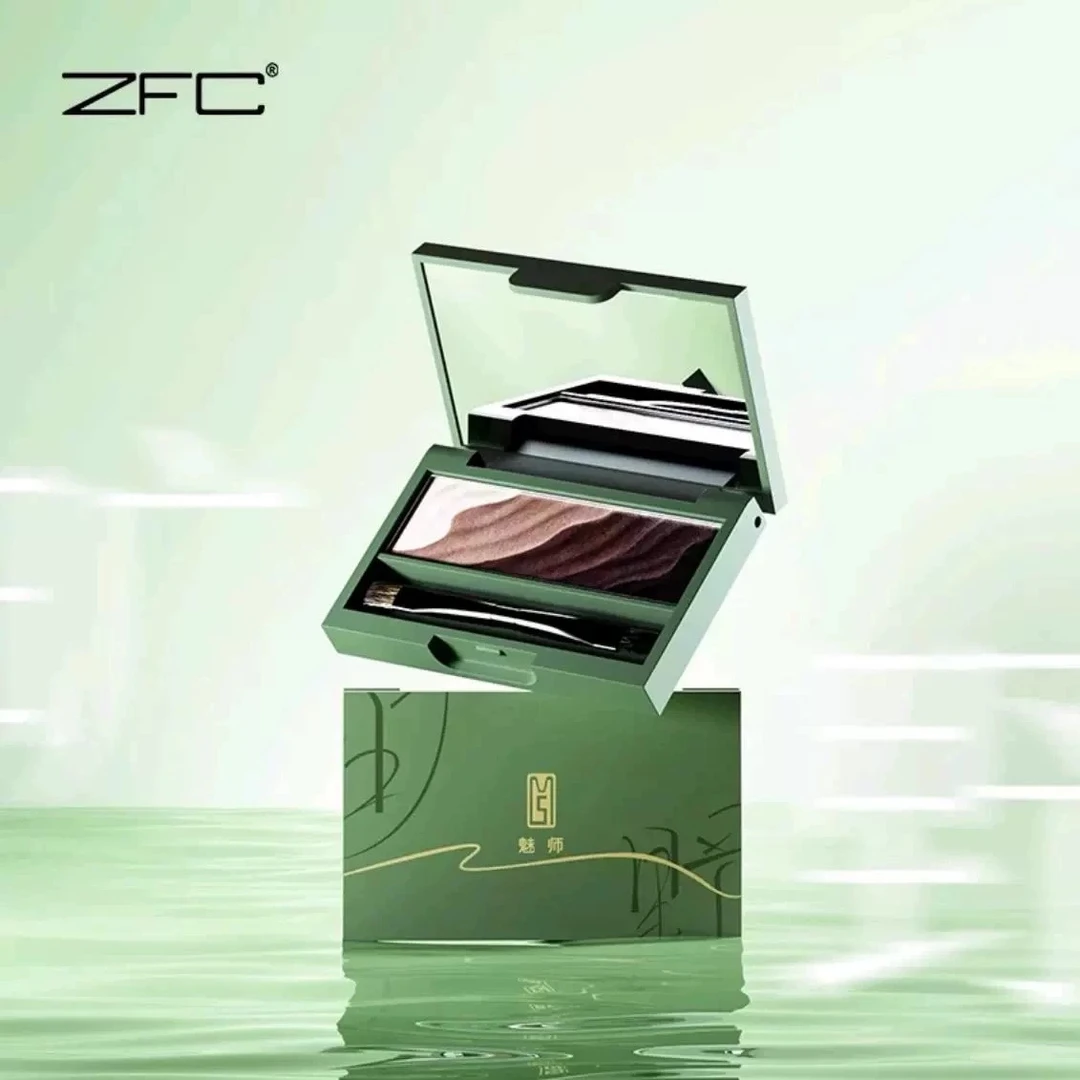 ZFC魅师旷野塑形五色眉粉综合盘一盘多用粉质细腻丝滑显色