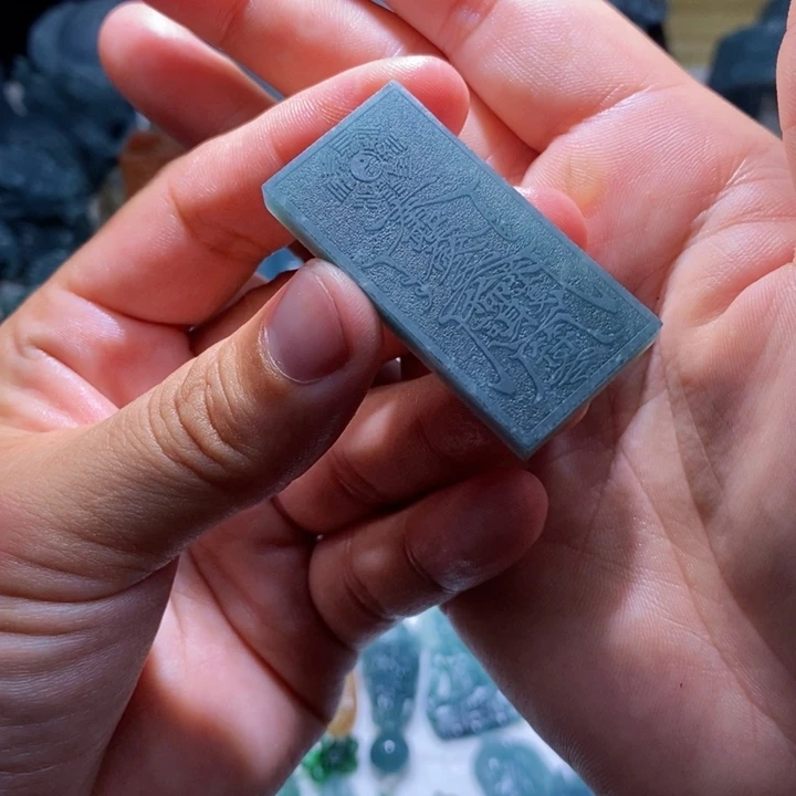 定制翡翠未镶嵌毛