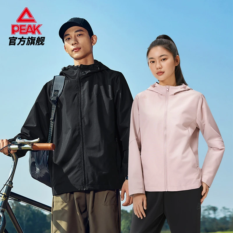 匹克梭织防泼水运动休闲外套情侣-DF251071/DF253002-XX