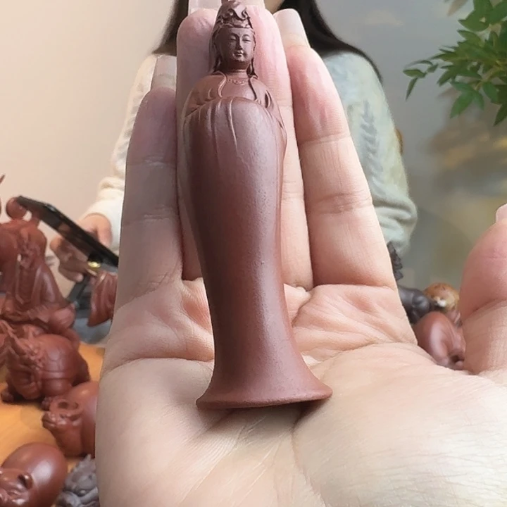 紫砂茶宠观音姐姐