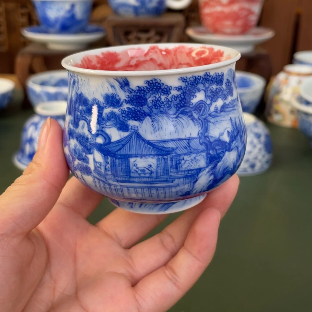 杯景德镇陶瓷手工手绘