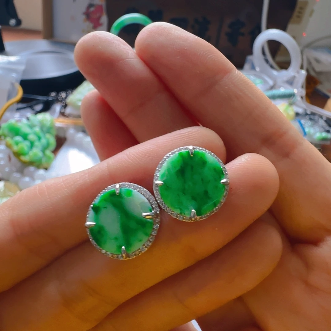 等***夏翡翠未镶嵌颈饰翡翠100