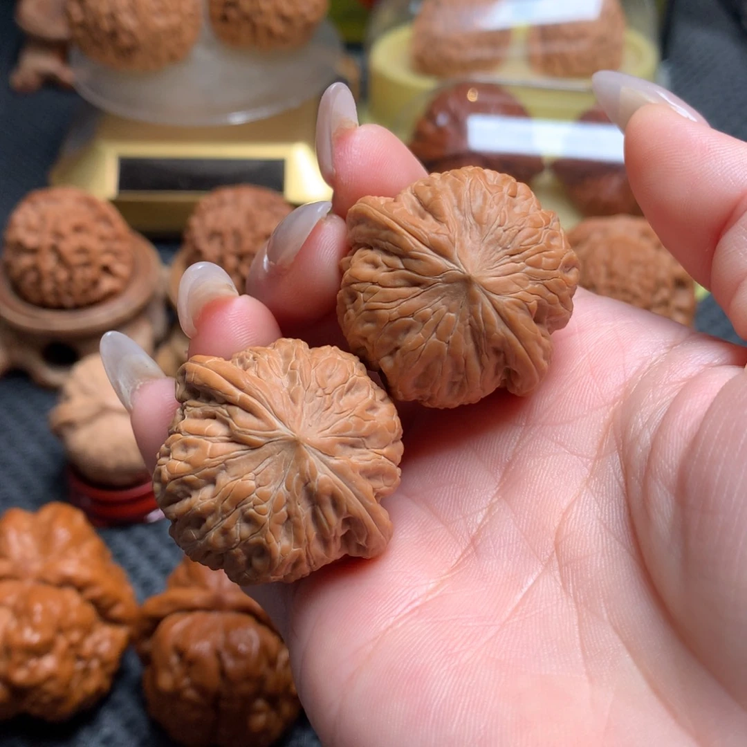 文玩核桃把件34全品铁锤