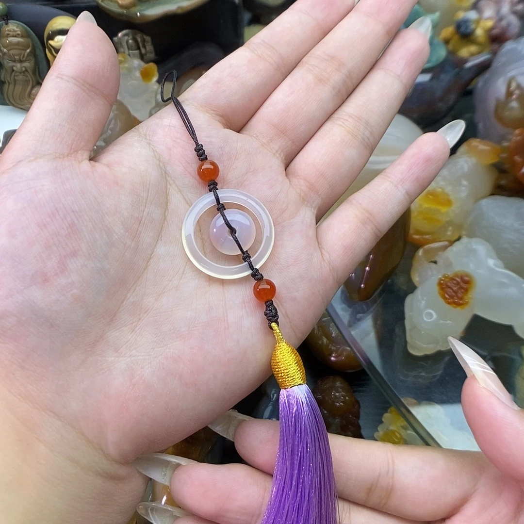 玛瑙/玉髓未镶嵌颈饰