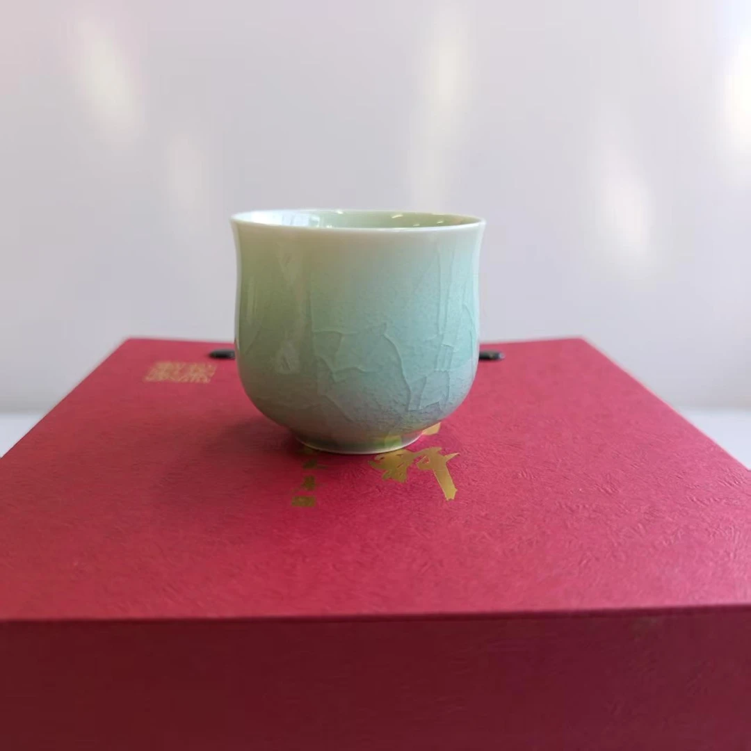 【敦煌甄选】sy29 | 刘老师锶陶 | 儒士客杯 | 带证书礼盒
