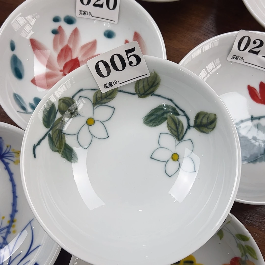 瓷片景德镇陶瓷手工手绘制作