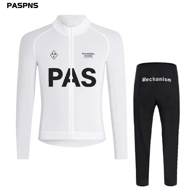 PAS新款春夏秋季长袖女款自行车骑行服套装公路赛车服比赛服