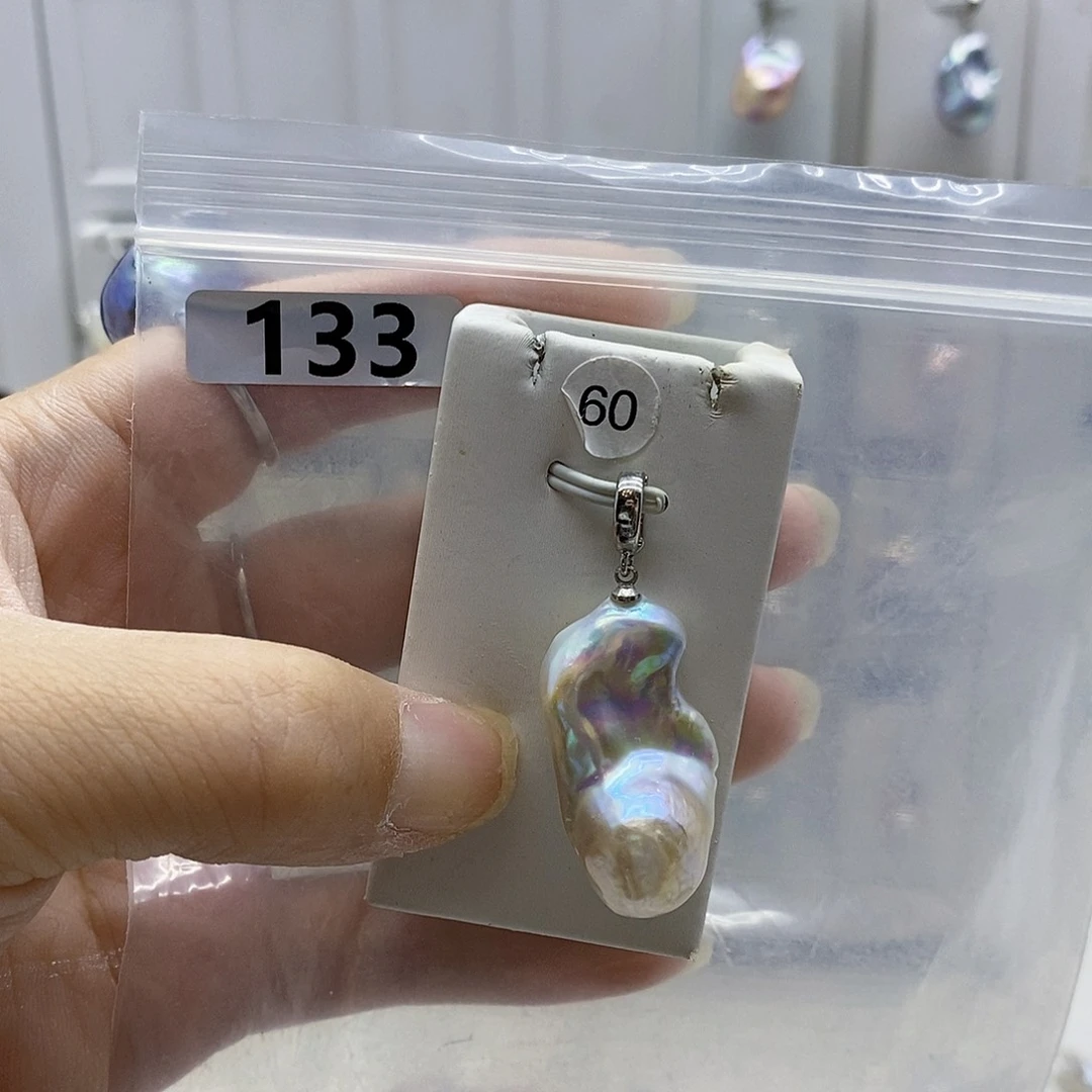颈饰合金淡水珍珠