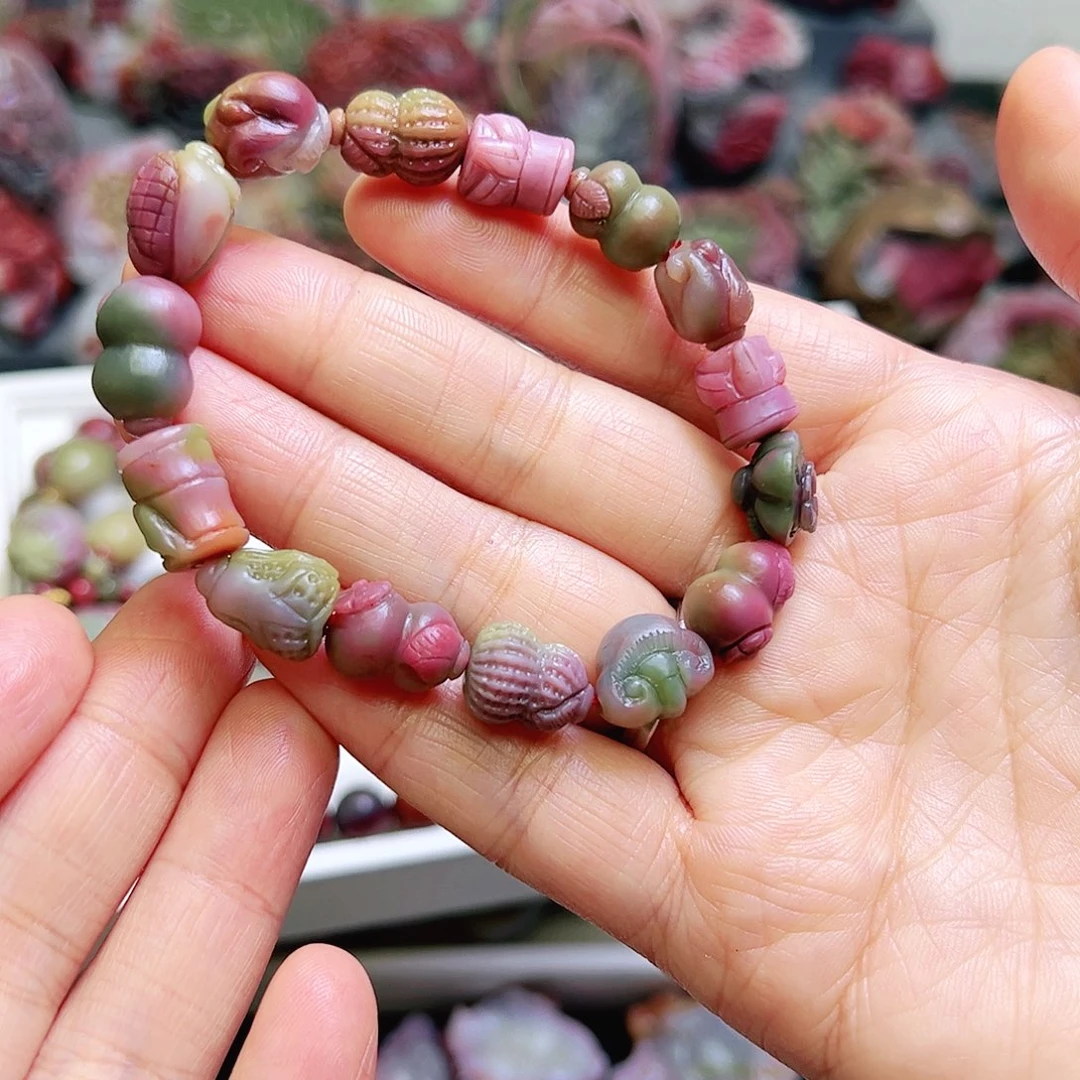 玛瑙/玉髓手链未镶嵌尤***?