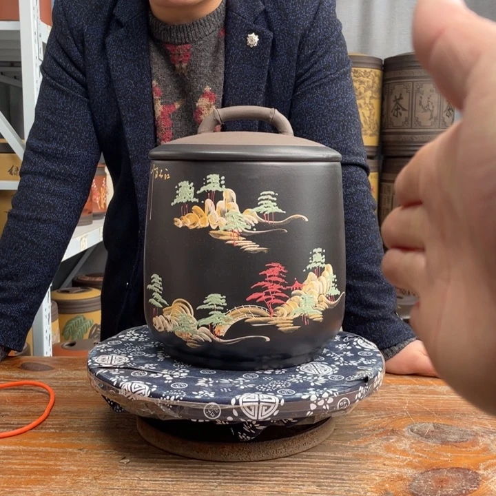 紫砂茶叶罐紫砂茶叶罐