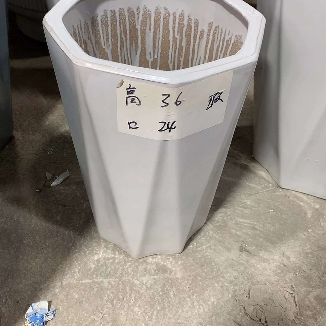 高温陶瓷花盆微瑕