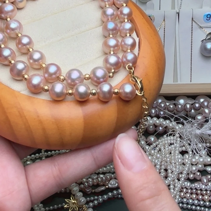 未镶嵌淡水珍珠颈饰