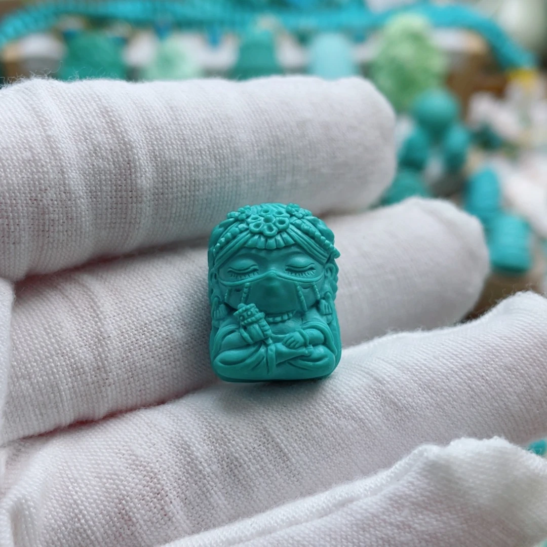 未镶嵌绿松石珠宝奇石