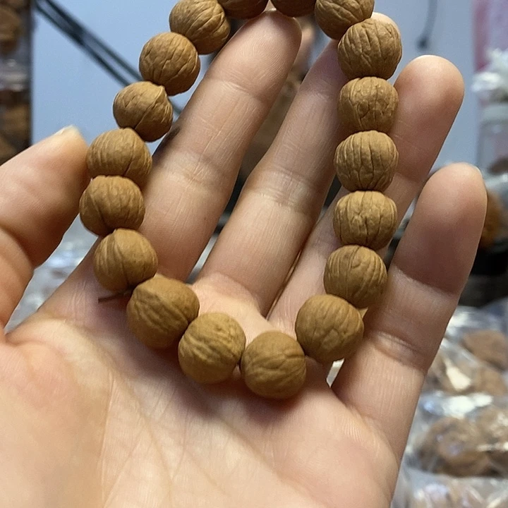 把件文玩核桃猴头手串