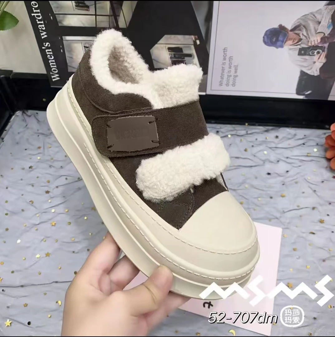【玛莎玛索】52-707dm （特价）大棉女鞋时尚百搭加绒韩版冬季潮流
